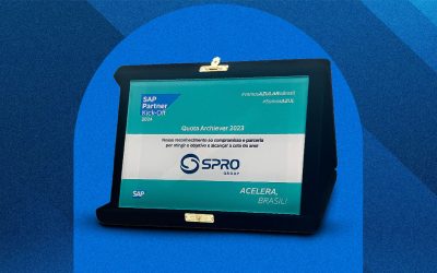 SPRO recebe prêmio no Partner Kick-Off Meeting SAP Brasil 2024